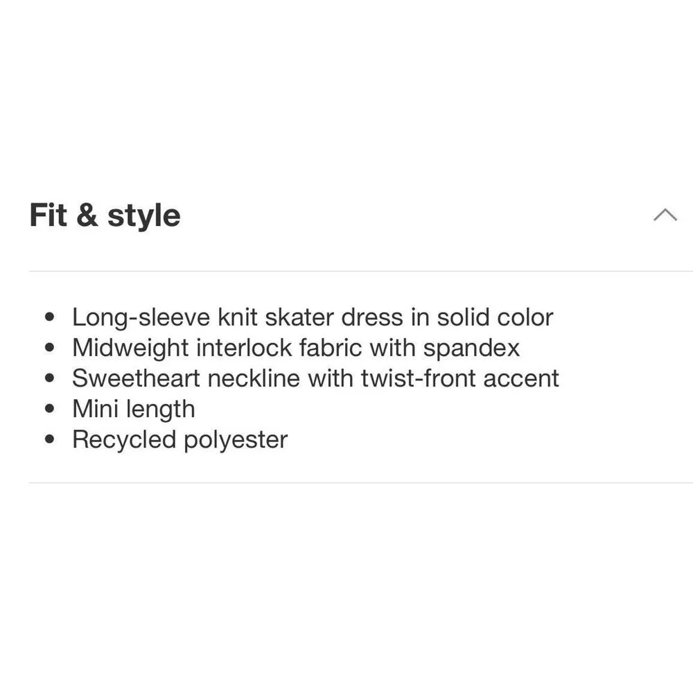 Women's Long Sleeve Twist-Front Mini Knit Skater Dress - Wild Fable Chestnut M - Image 5