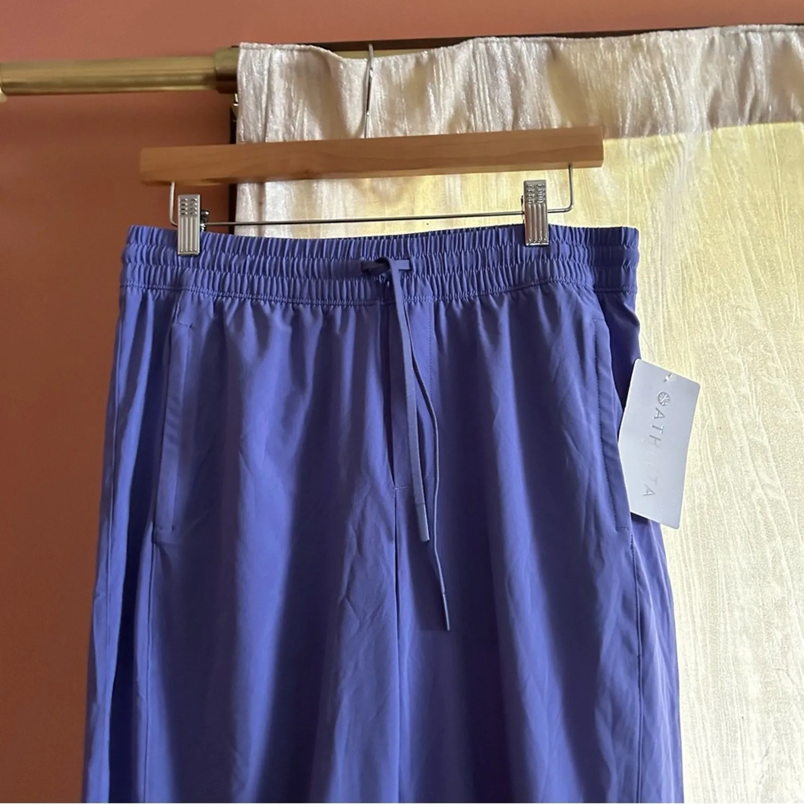 Athleta Arrival Pant Dark Adonis Blue Purple Active Pants Athleisure NWT Size 8‎ - Image 4