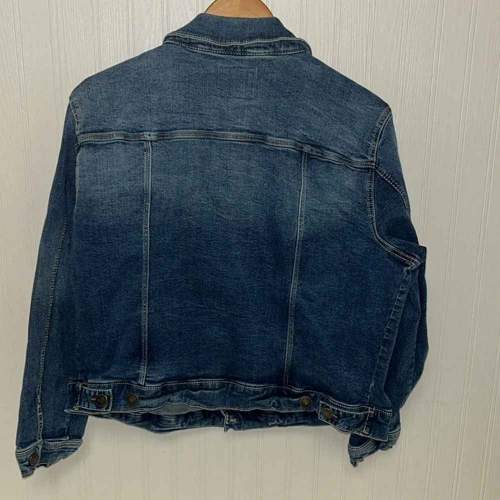 Torrid  denim blue Jean Jacket - Image 6