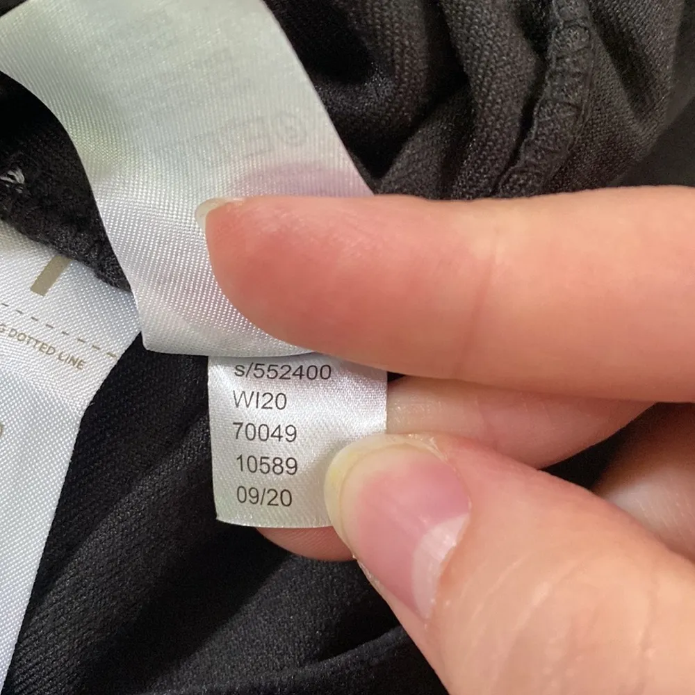 Lou & Grey black plush velour patch pocket lounge pants size XS - Image 12