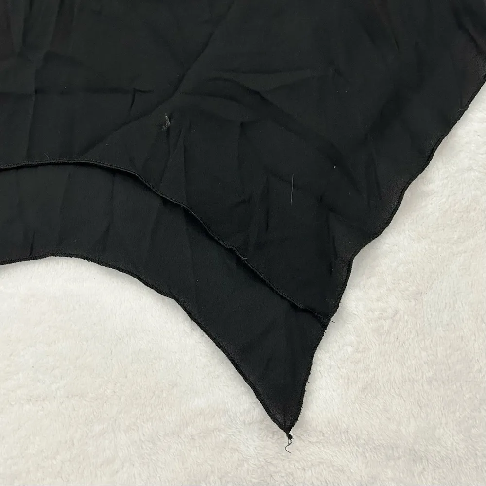 Kensie 2 Piece Black Long Formal Maxi Goth Casual Fashion Dress & Top Women’s M. - Image 2