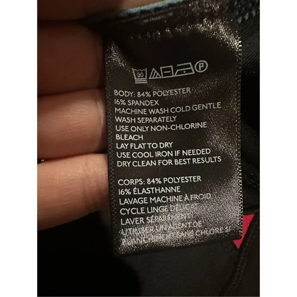 Urban Outfitters Frankie Colorblock Cropped Legging Black Size Small - Image 10