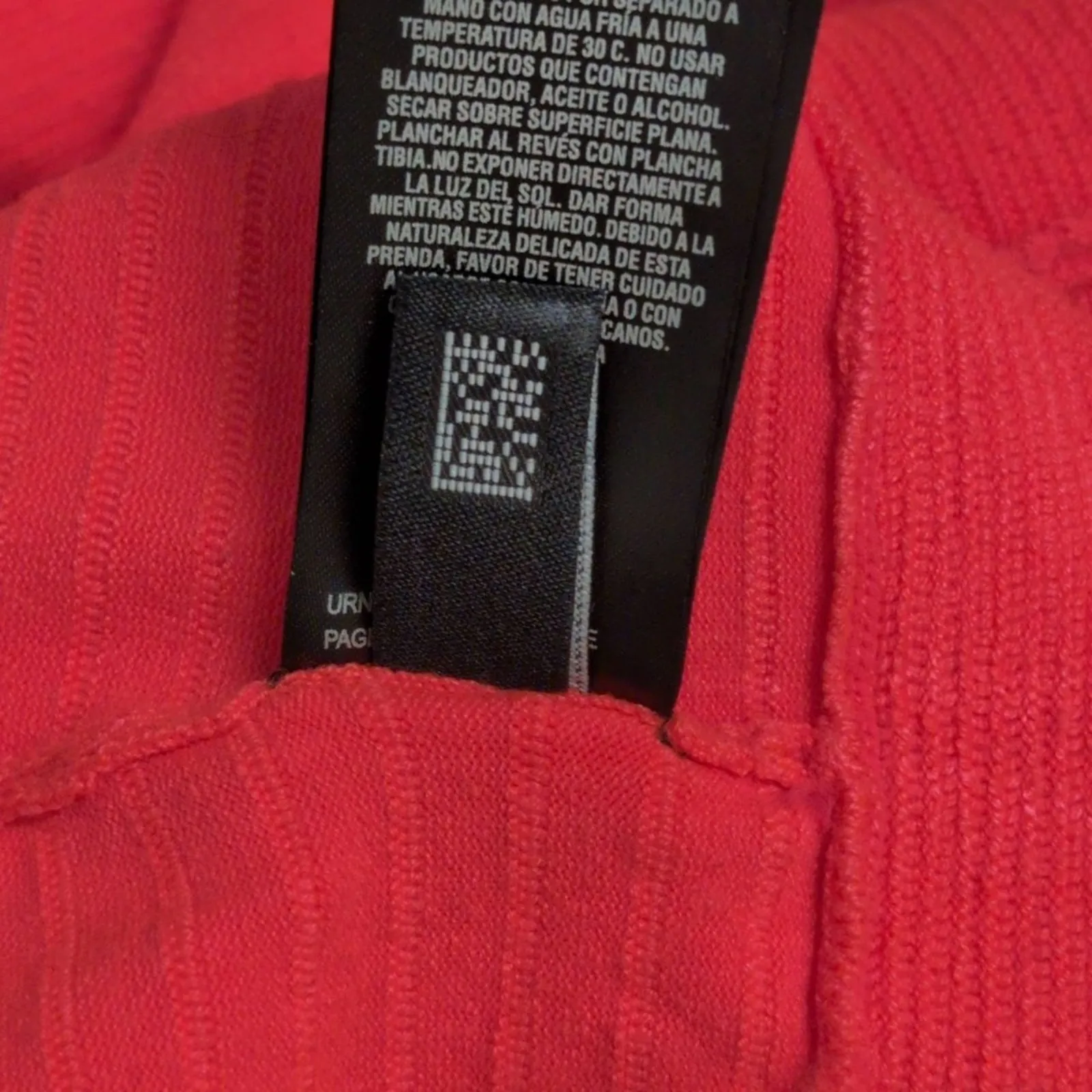 Ted Baker Mid Orange Zaralie Jacquard Skater Dress Sleeveless Scallop Flare 8 L - Image 11