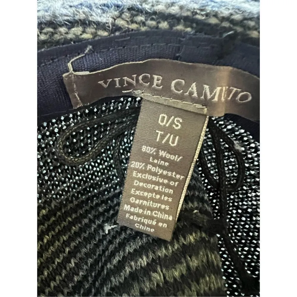 Vince Camuto Blue Gray Wool Blend Fedora Hat - Image 4