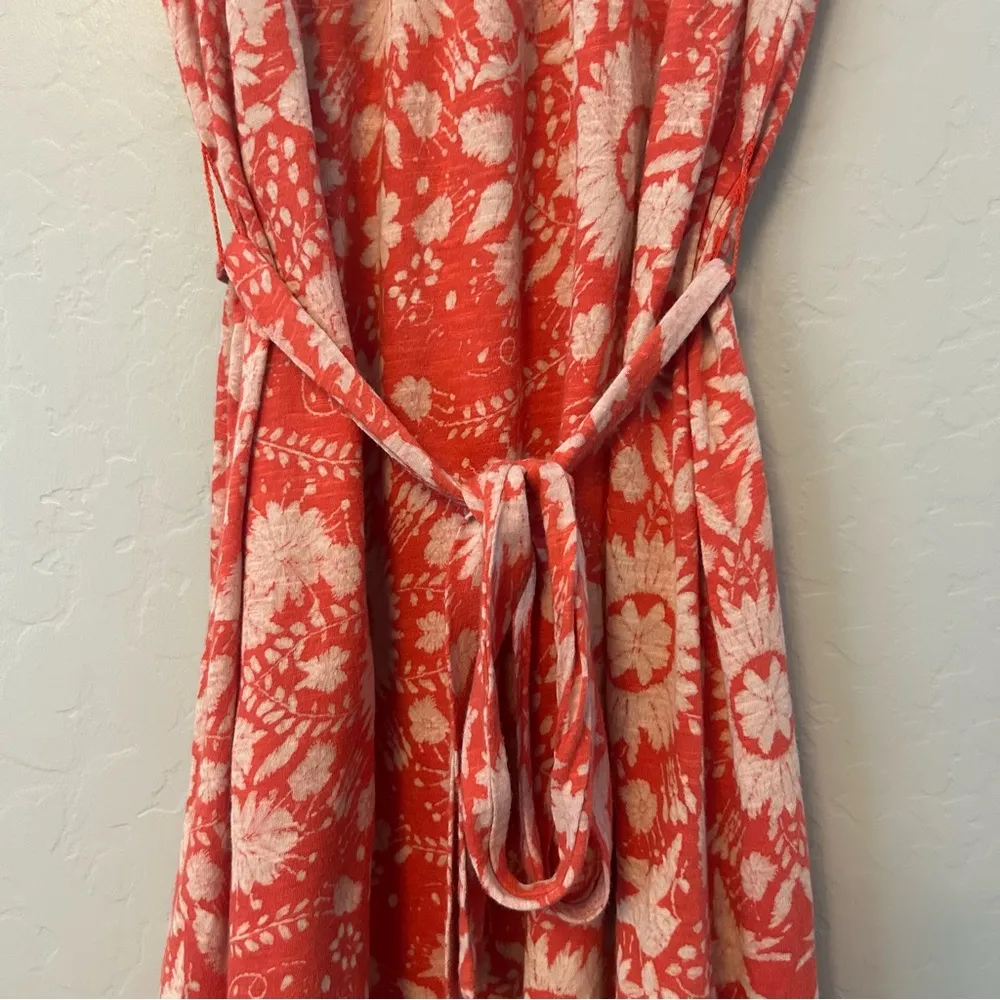 Lucky Brand orange floral print sundress size XS - Image 12