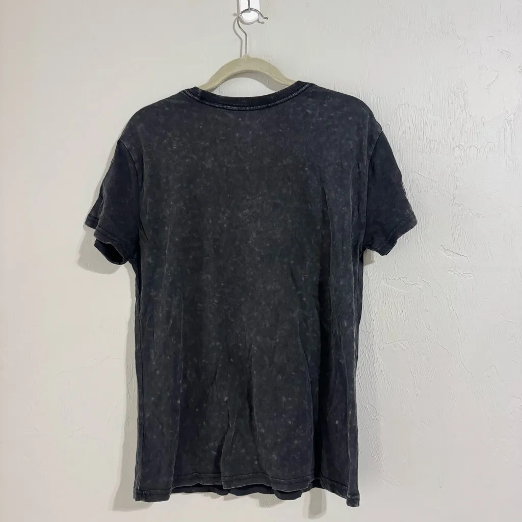 The Phluid Project Black Tee with Blue Graphic Size M - Image 3