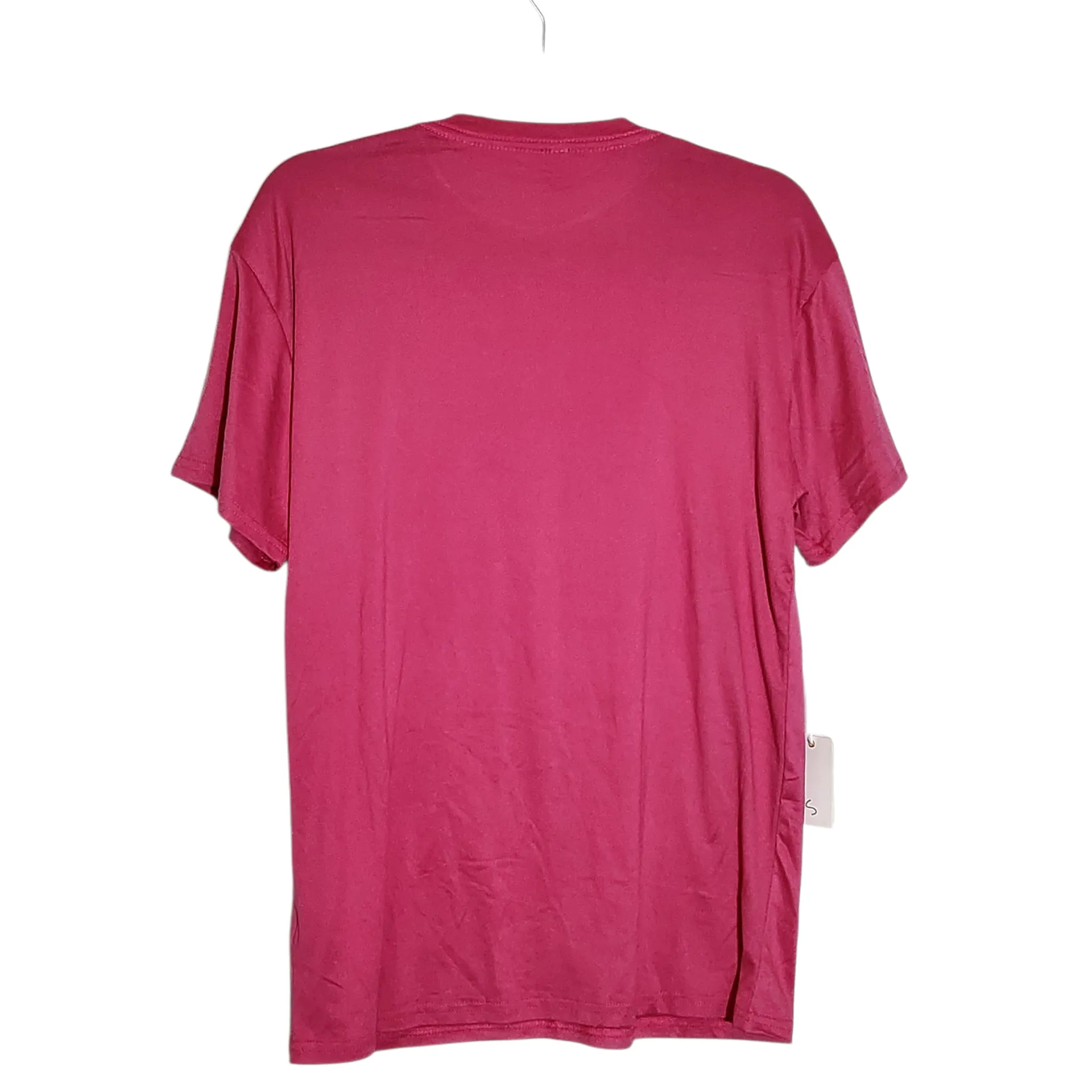 Simply Southern Pink T-Shirt with Gold Merry & Bright Print NWT Size Small - Image 2