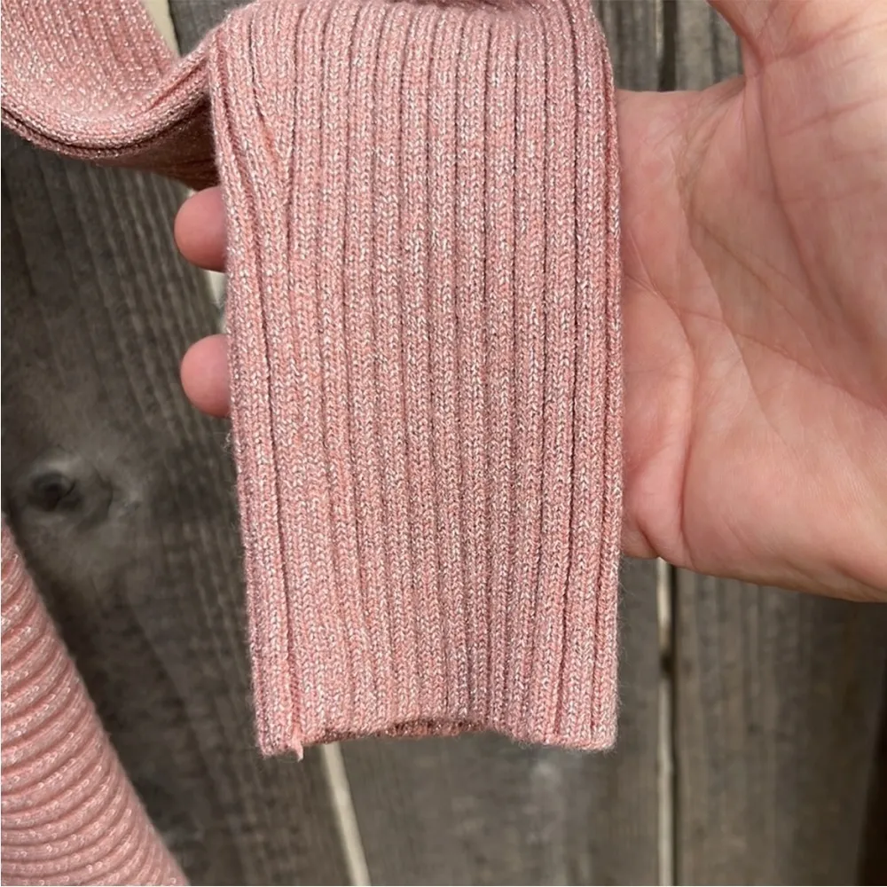 EUC White House Black Market Ribbed Open Front Draped Sweater - Image 10