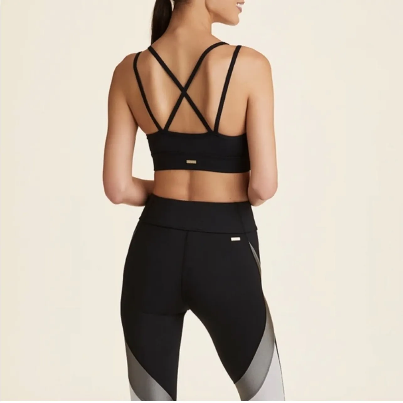 ALALA Luxury Aurora Metallic Athletic Legging & Sports‎ Bra Set Size Large - Image 2