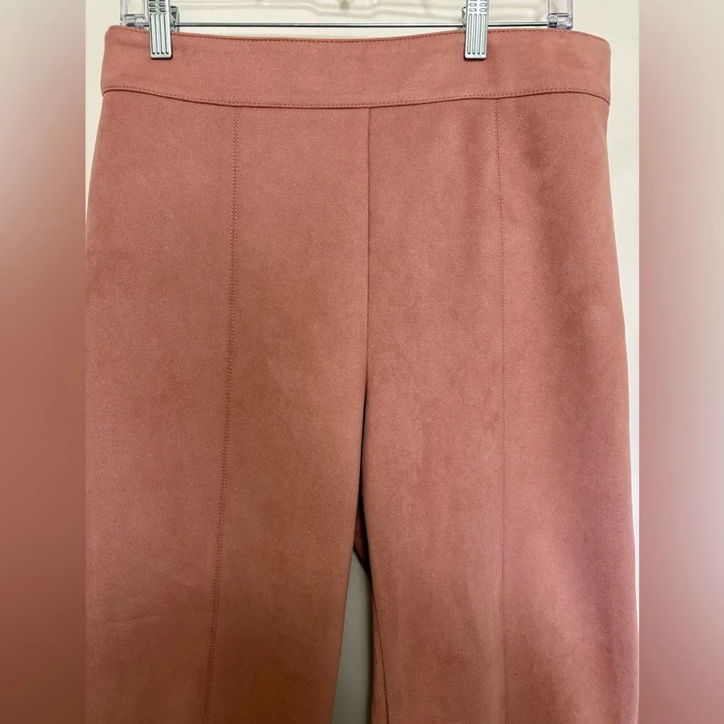 Ann Taylor Cropped‎ Suede Dress Pant Size 8 - Image 2