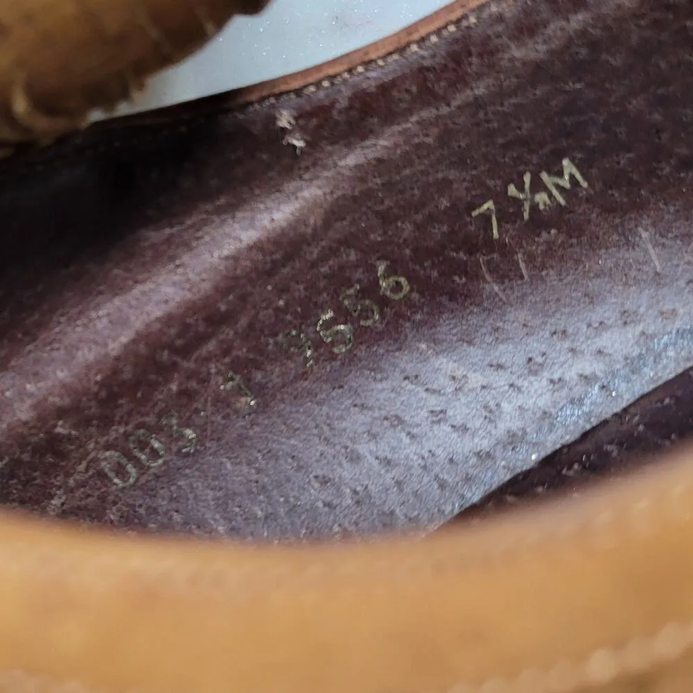 Amoura Papa Jimenez Mule Bootie Shoes Women 7.5 Brown Woven Slip On Pointed Toe - Image 14