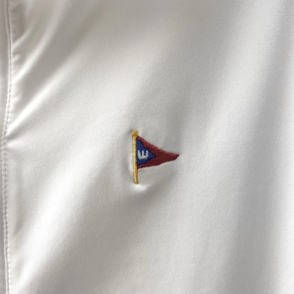 Peter Millar Sleeveless Polo Shirt Women’s XL Golf Tennis Wicking UPF 50 White - Image 4