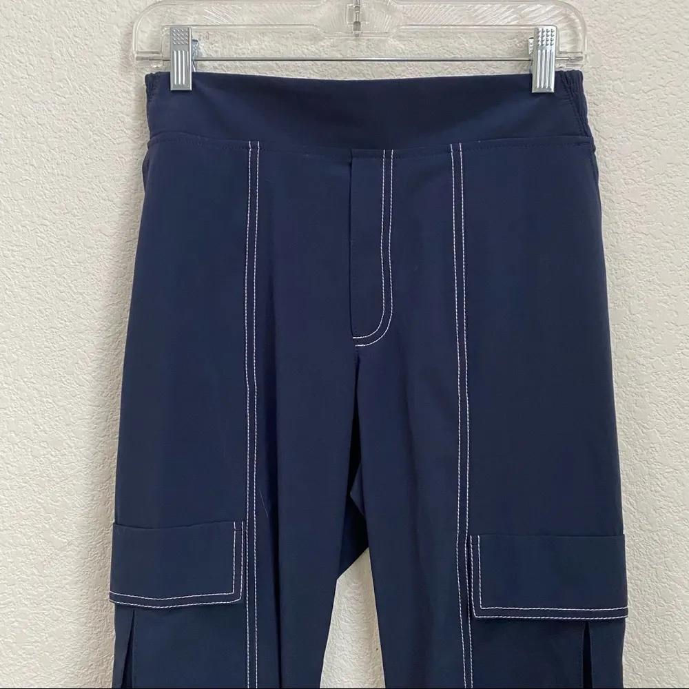 ATHLETA Navy Blue Chelsea Utility Joggers Pull On Athletic Pants Size 0 - Image 12