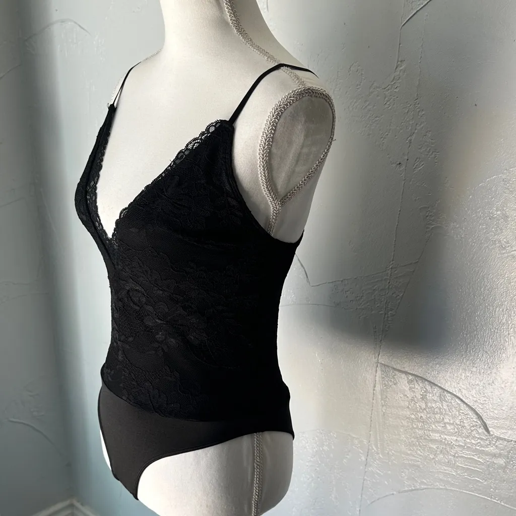 Urban Outfitters Black Lace Bodysuit - Image 3