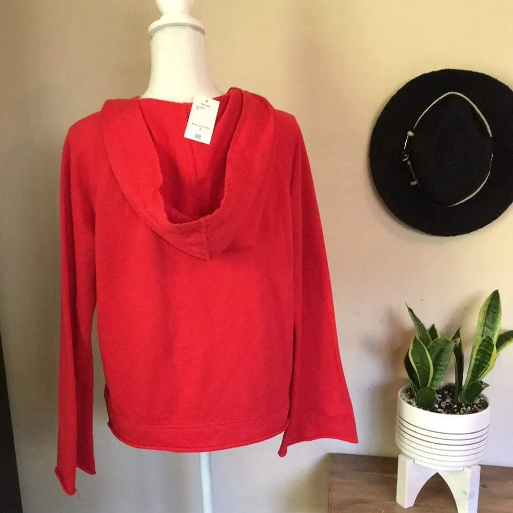 nwt // sanctuary bailey washed lace up sweatshirt - Image 59