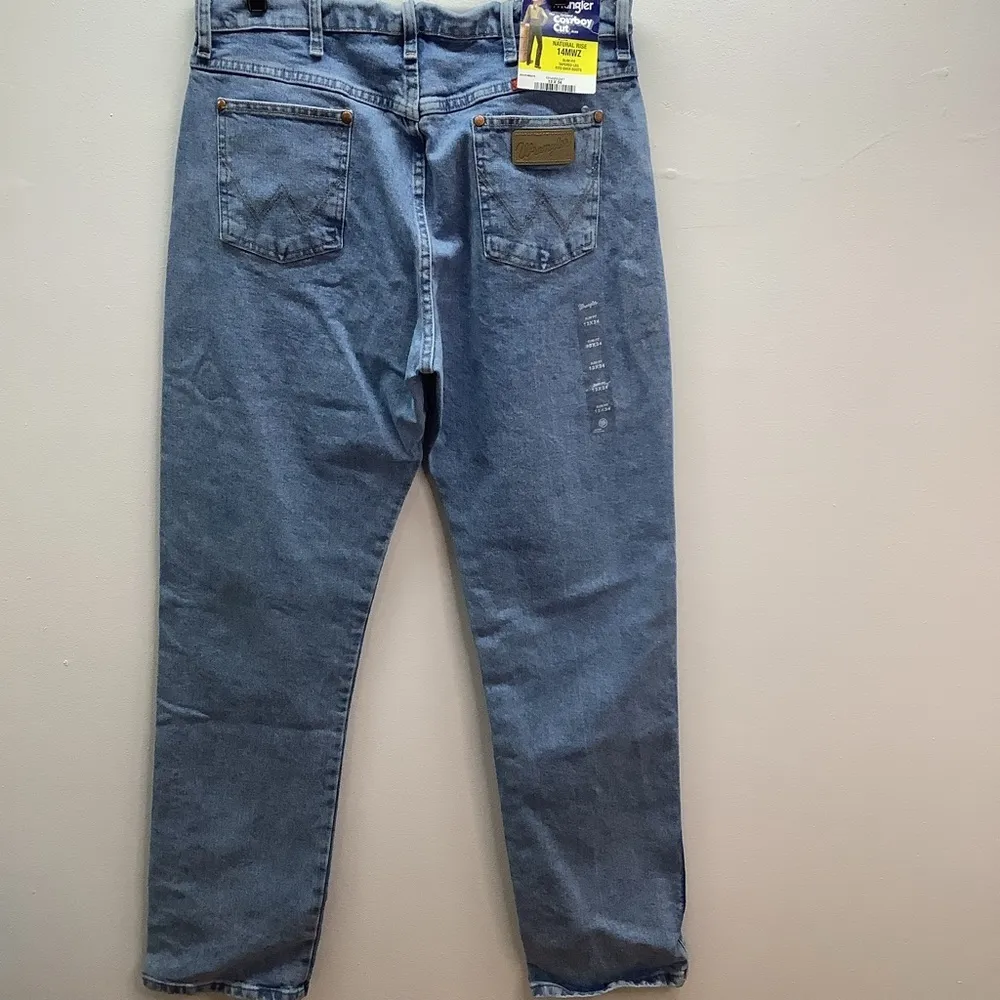 Wrangler Size 13x34 The Cowboy Cut Slim Light Wash Jean. New With Tags. - Image 7