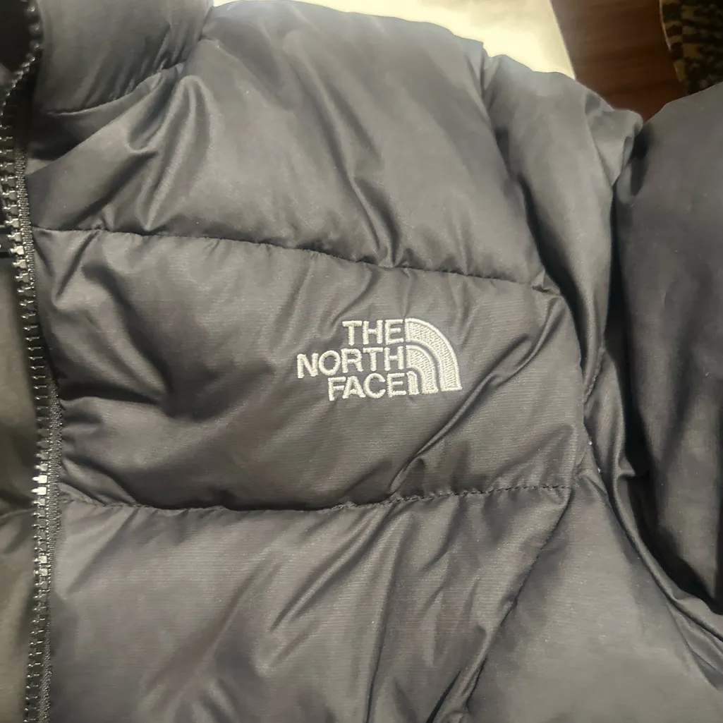 North Face Womens XS  Black 700 Nuptse Down Puffer Jacket Winter Coat - Image 4