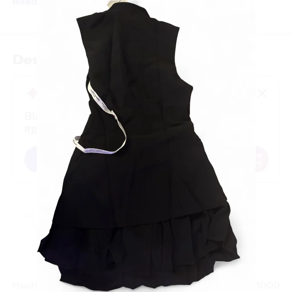 Evelyn Skort Romper in Black
Amanda Uprichard NWT XS - Image 4