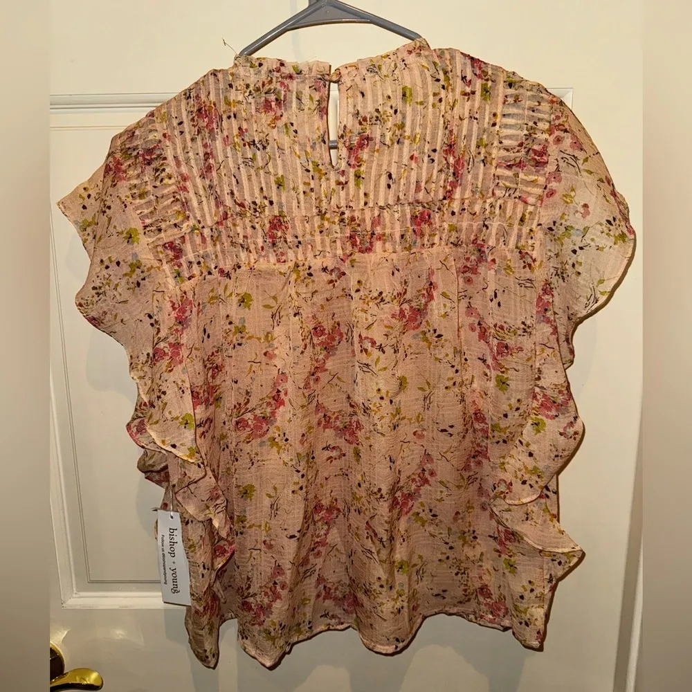 Bishop and young Shelby Flutter Sleeve blouse - Image 4