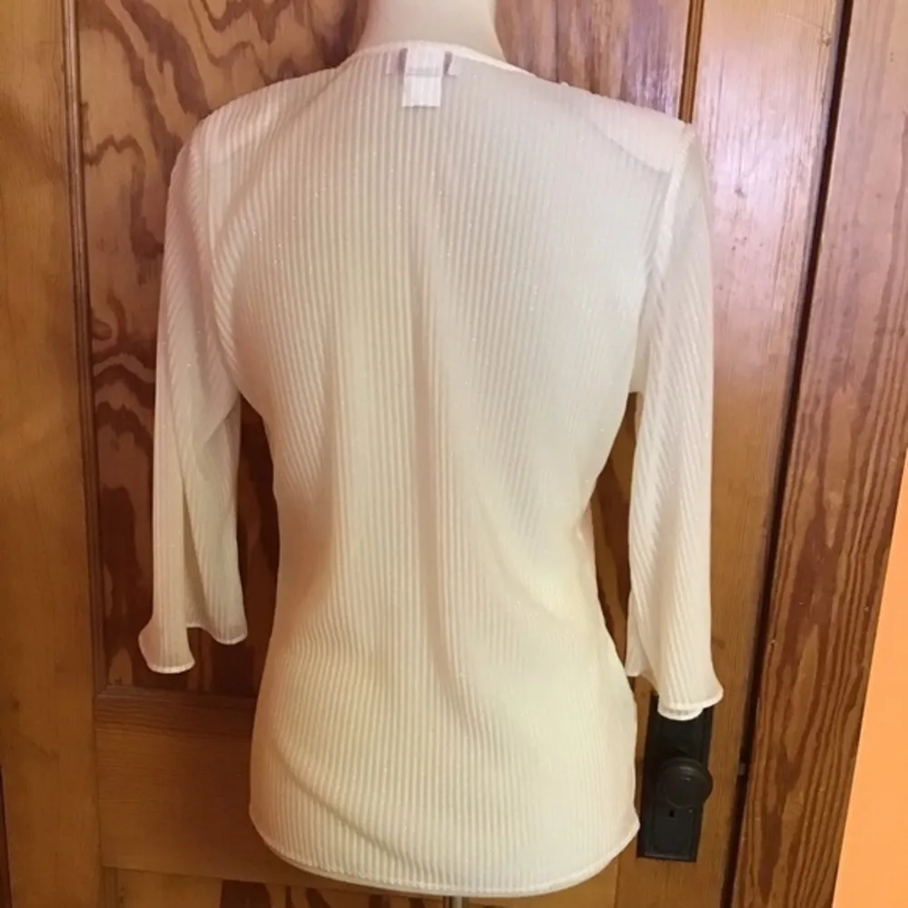 Vintage 80s sparkly disco top - Image 8