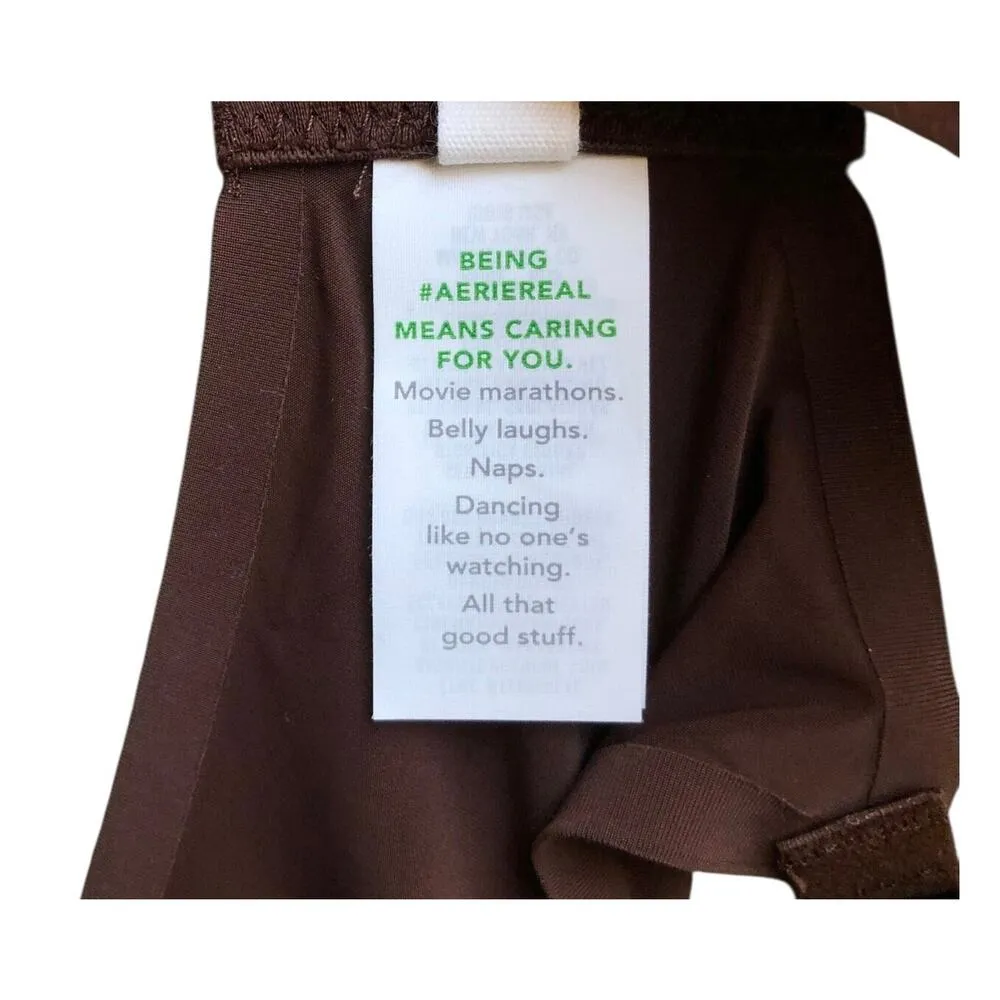 Aerie Smoothez Lightly Lined Bra Full Coverage Brown Size Women's Size 34DDD NWT - Image 11