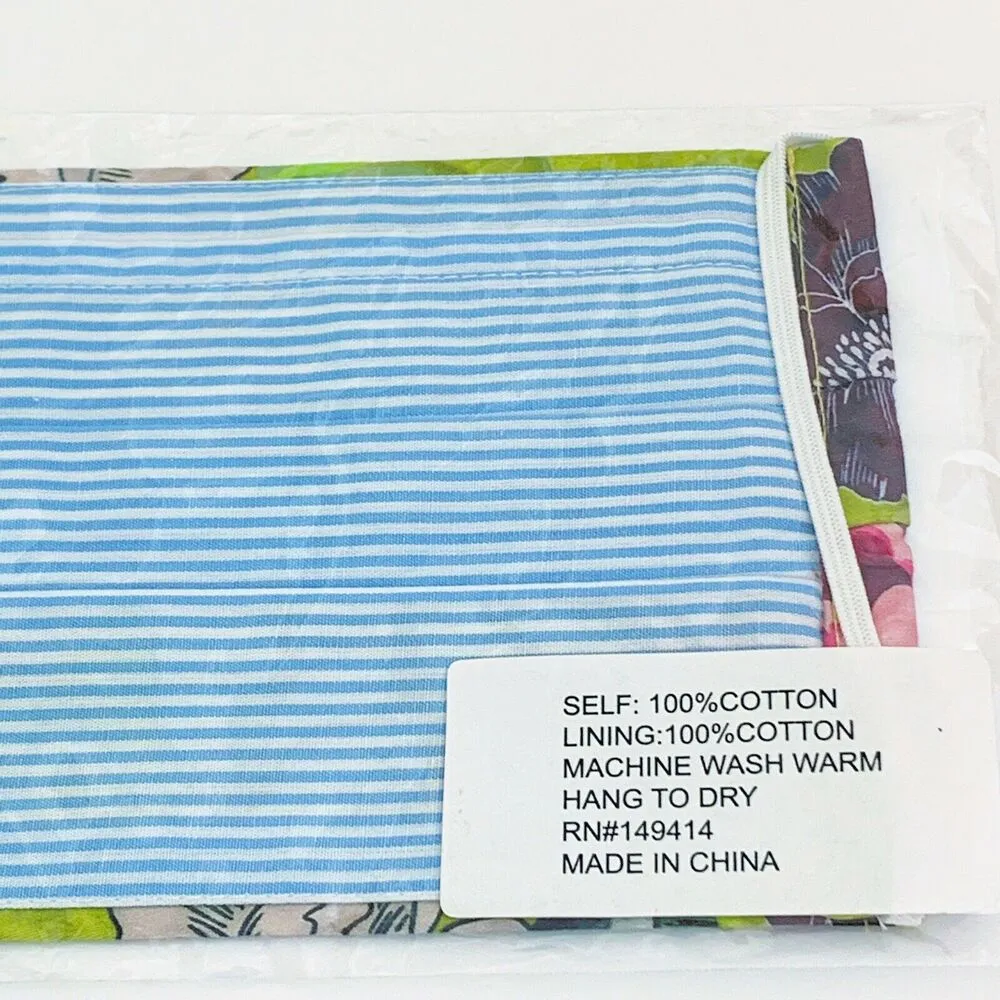 JOHNNY WAS Face Mask Designer Cotton Sateen Face Mask Face Covering - Image 4