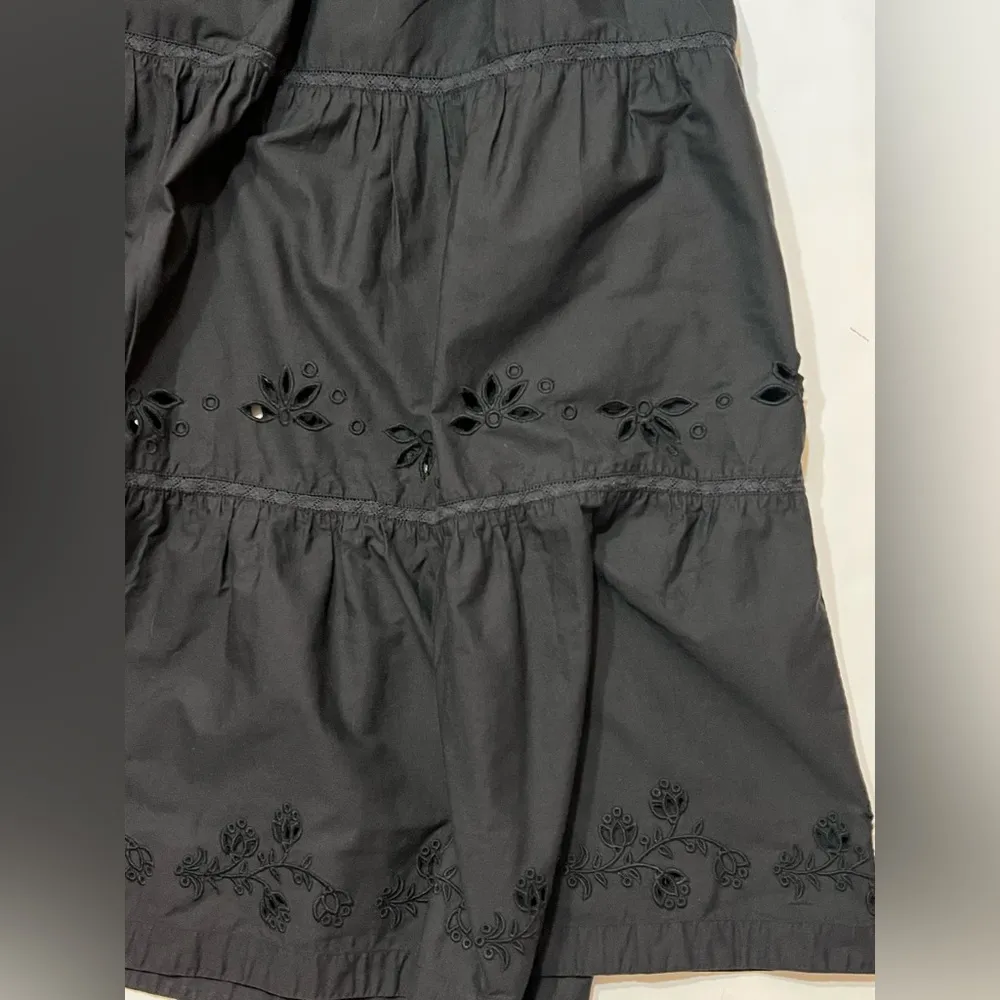 Heather Embroidered Midi Dress in Black
TULAROSA, size XS - Image 4