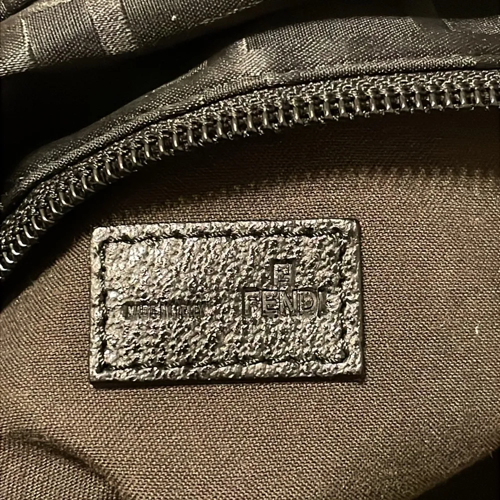 Fendi Black Zucca Tote Bag - Image 6