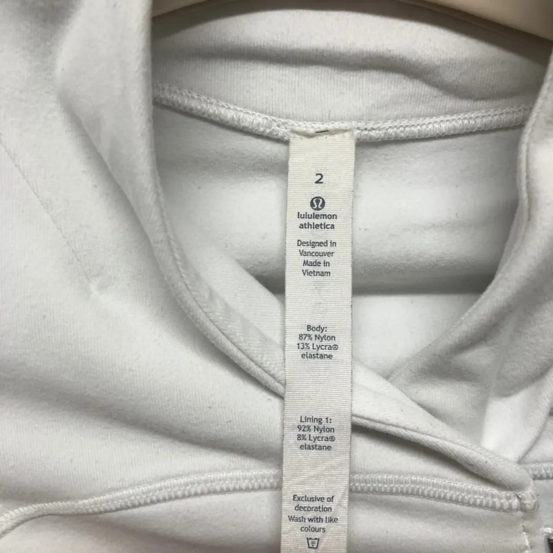Lululemon White Precision Jacket - Image 10
