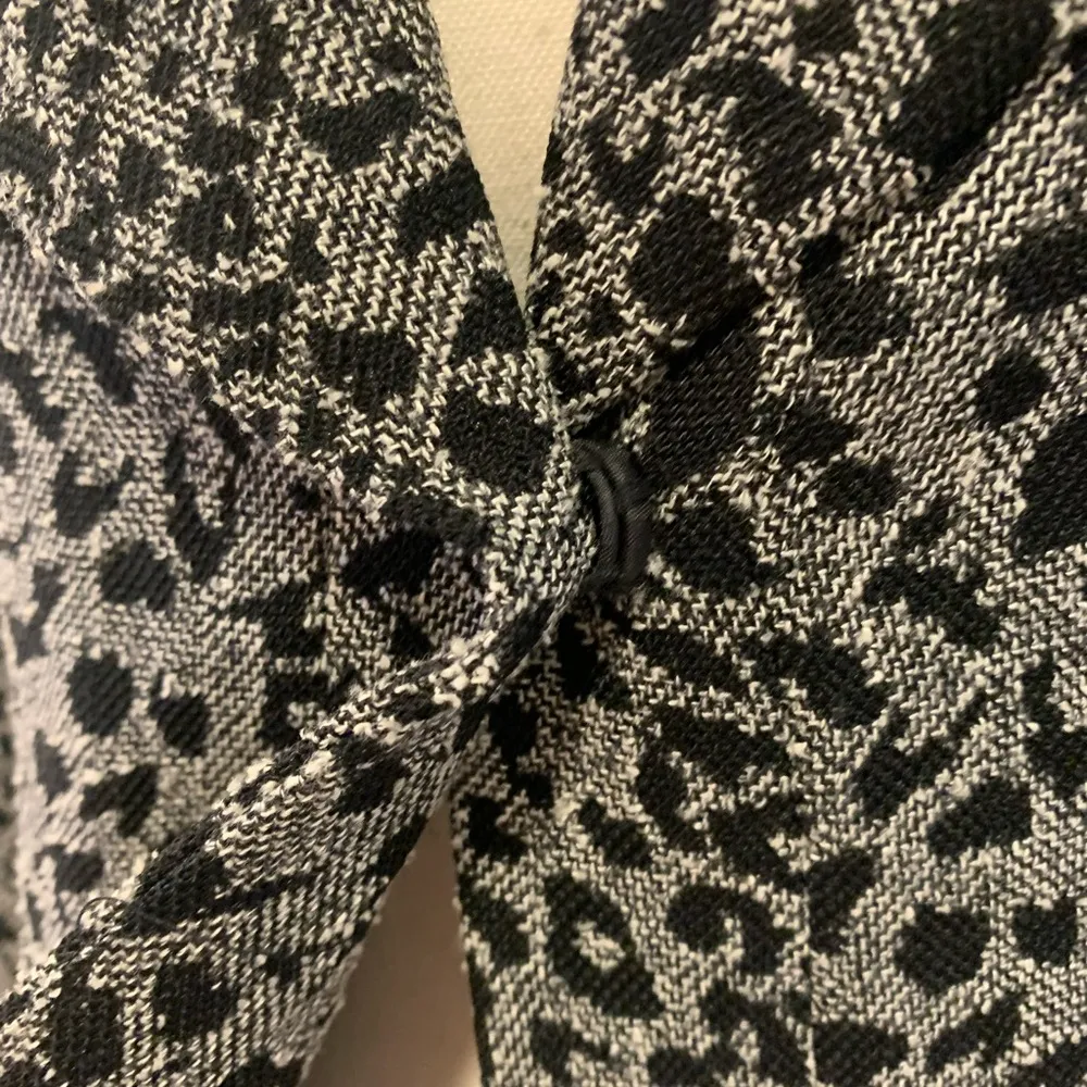 Calvin Klein | Animal print tweed blazer - Image 4