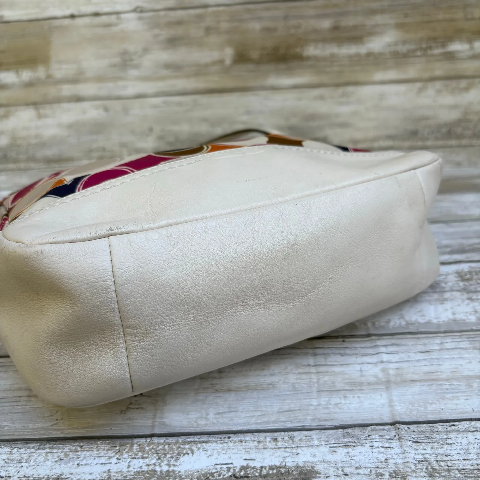 Coach Purse Park Hand Drawn Scarf Print Convertible Shoulder Bag Crossbody Small - Image 8