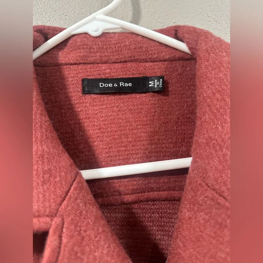 Doe & Rae Warm Red Outerwear - Image 2