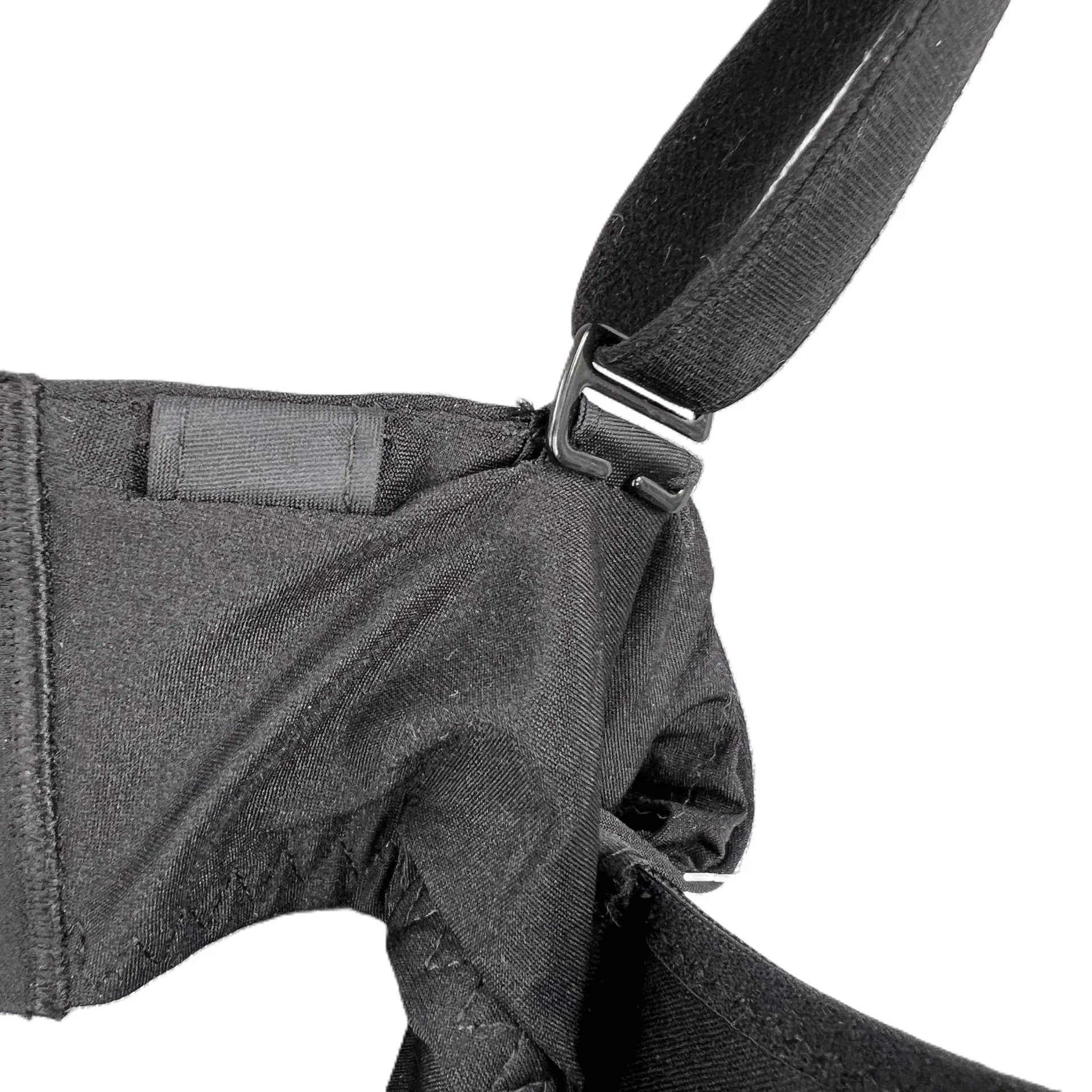 Chantelle Modern Invisible Smooth Custom Fit Convertible Demi Bra Black 34DD New - Image 3