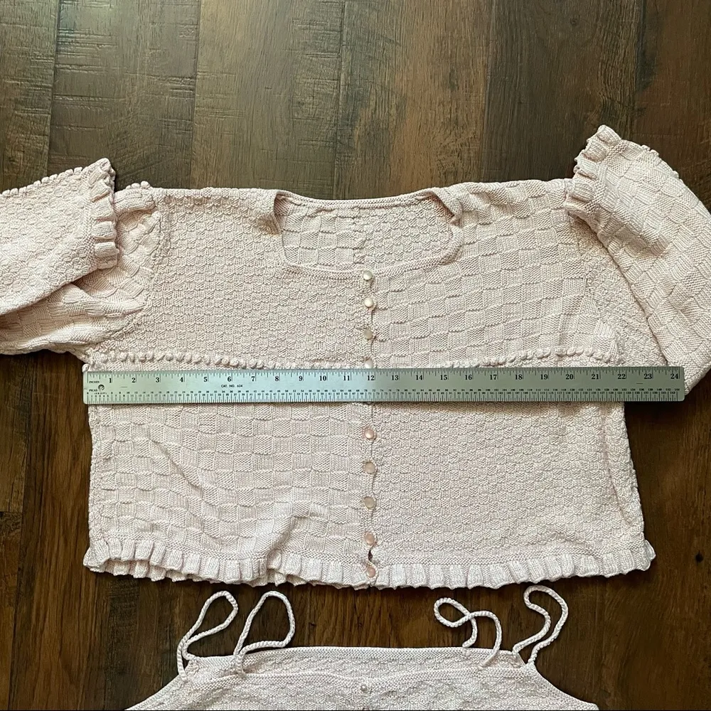 Hand knit sweater set Size undefined - Image 5
