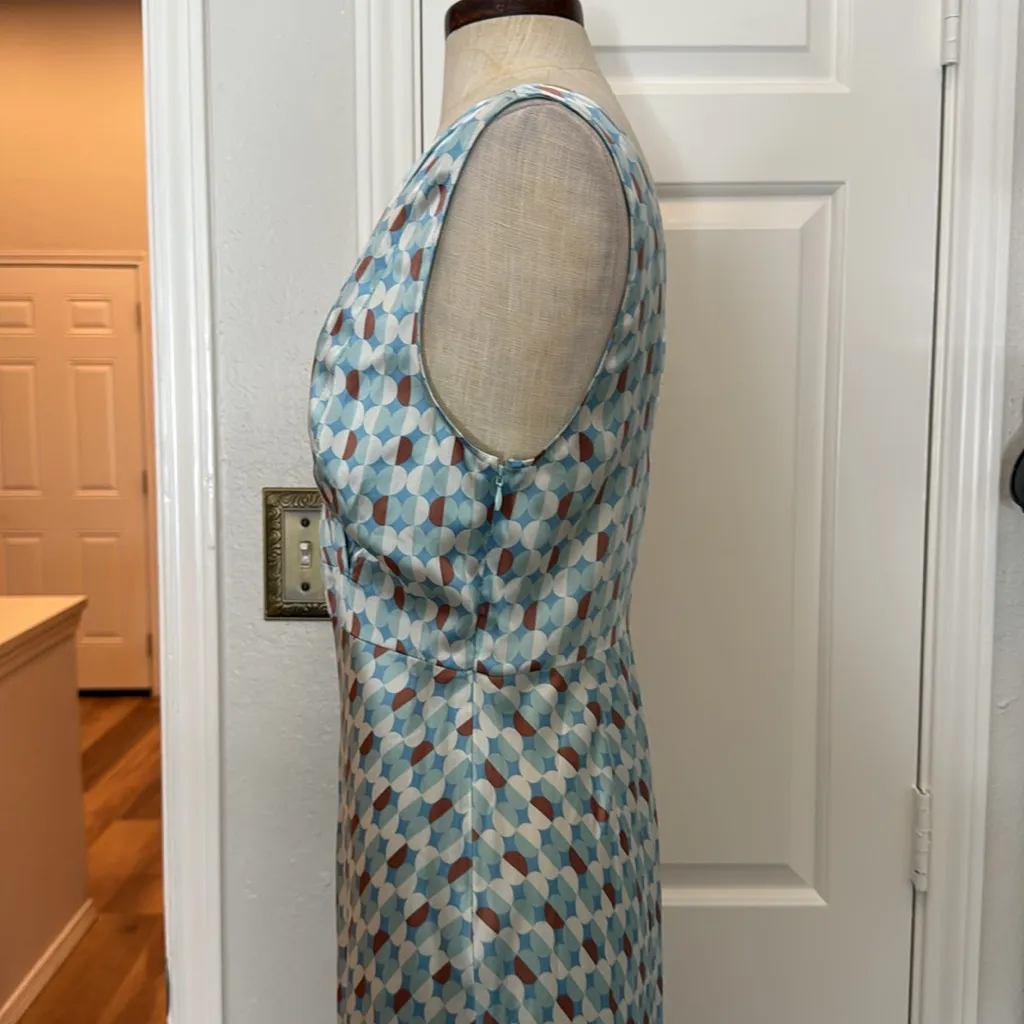 Equipment Femme Janina silk midi dress size slit - Image 9