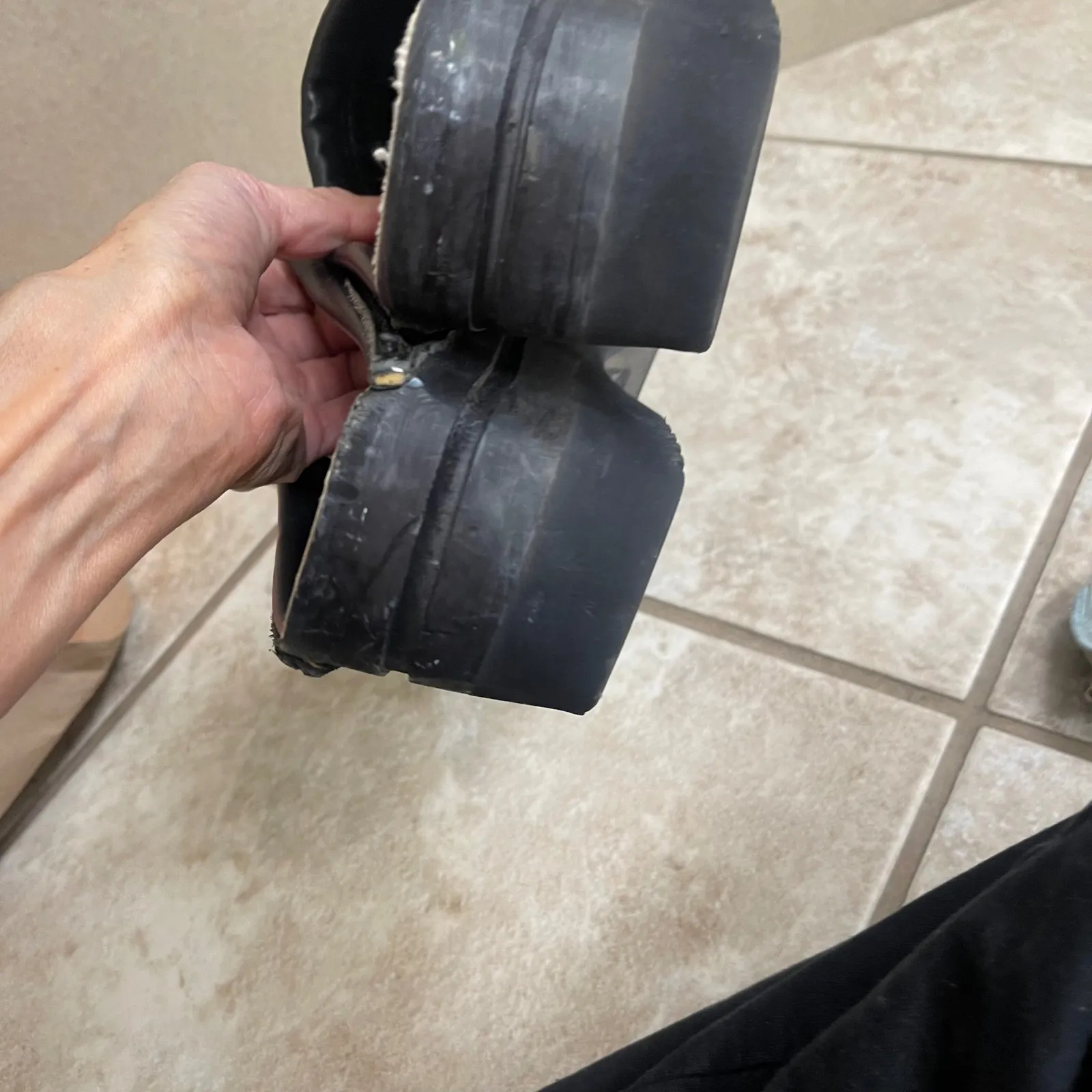 Troentorps of Gaxstad sweedish Leather Clog Shoes Women's Size 43 Monet Black - Image 6