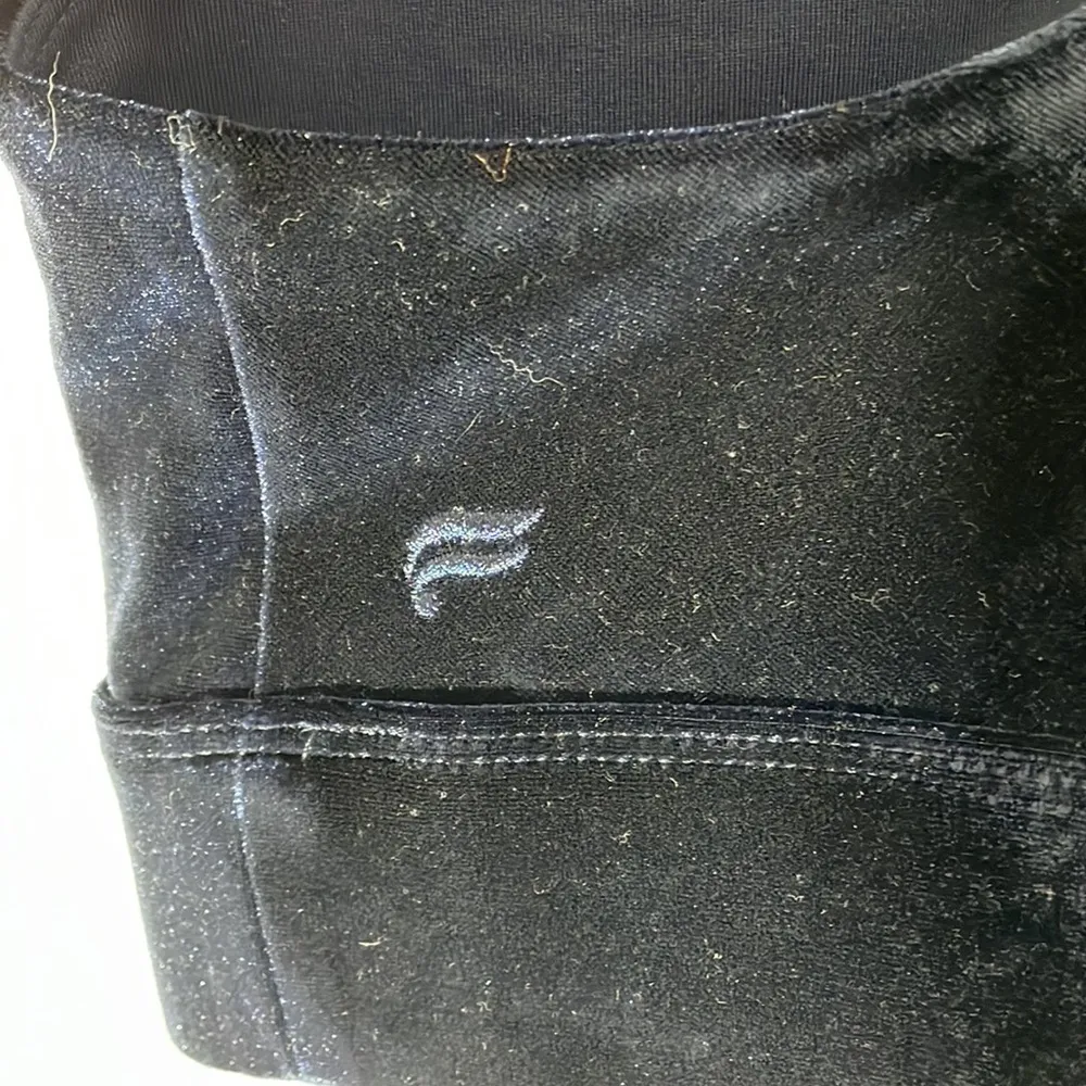 Fabletics Oasis Twist Velour Navy Bra Medium - Image 5