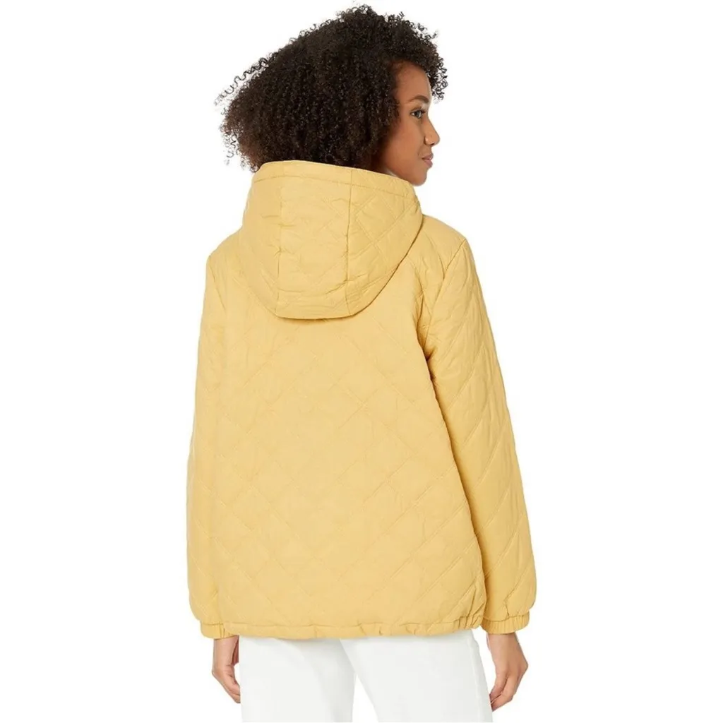 Madewell Airpuff Quilted Packable Puffer Jacket in Chanterelle Size: XXS - Image 2