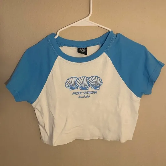 PacSun Seashell Crop Baby T-Shirt - Image 2