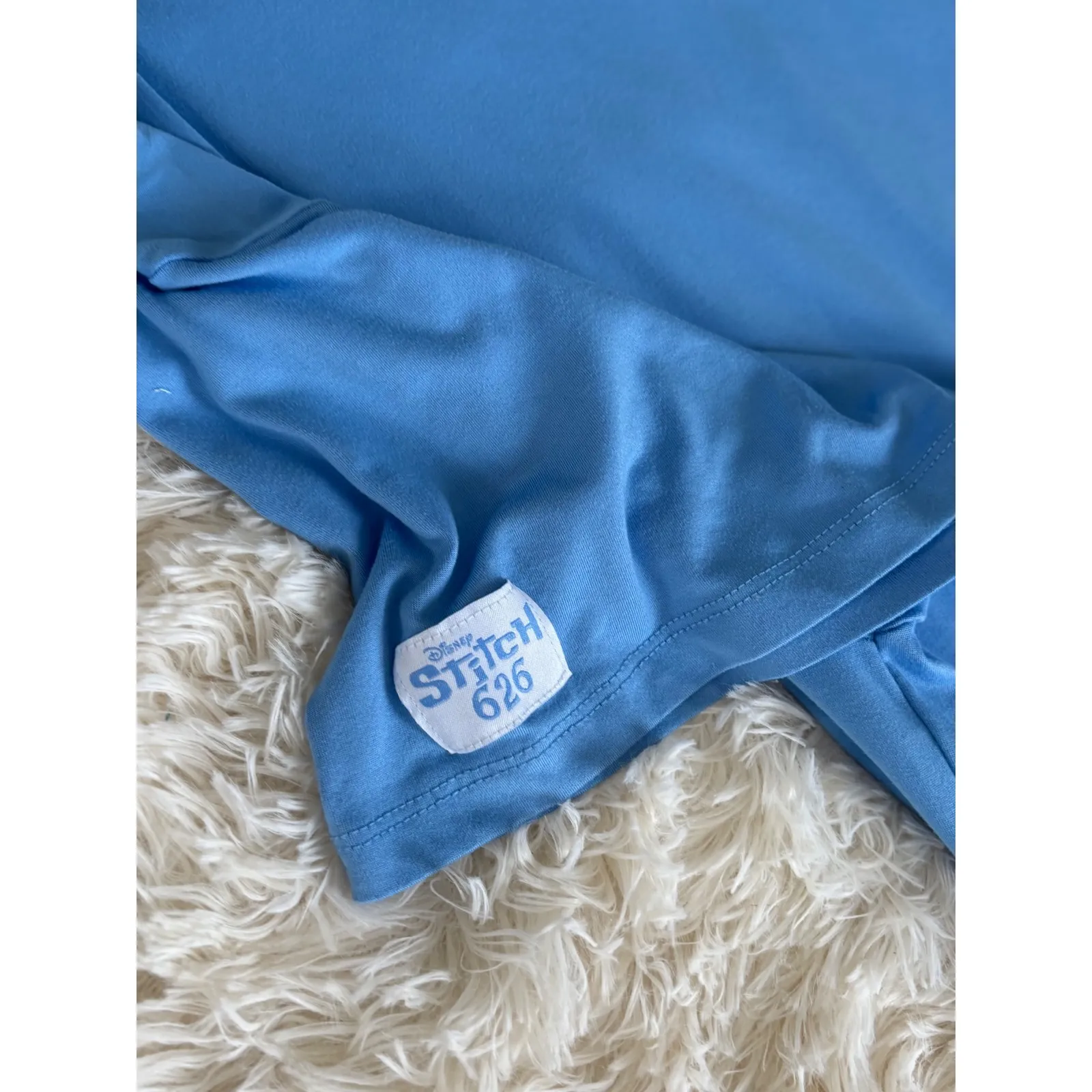 Disney Stitch T-Shirt Women's XL/XG Experiment 626 Blue‎ Graphic Tee - Image 5