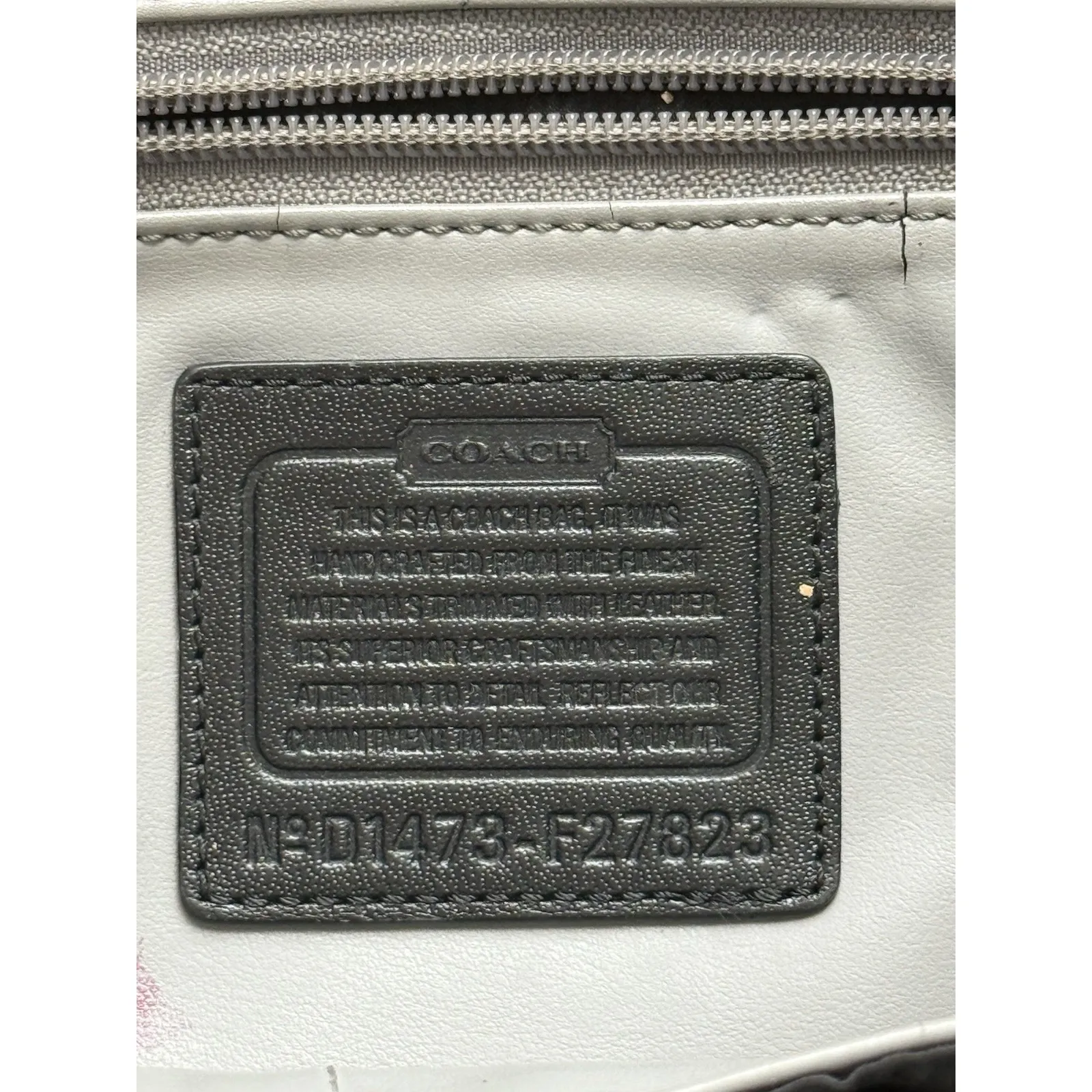 Coach Charlie Tote Bag Large Black Leather Shoulder Handbag Purse - Image 3