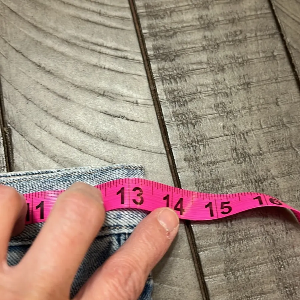 DL1961 Emilie Straight Ultra High Vintage Ankle Super Light Shred Jeans 23 EUC - Image 7