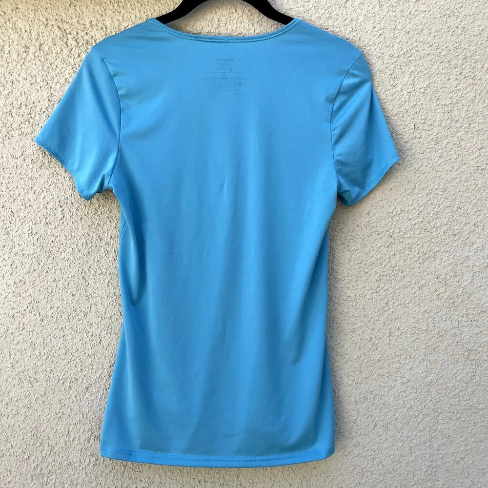 Patagonia Capilene 1 Silkweight Tee XS Blue Short Sleeve - Image 6