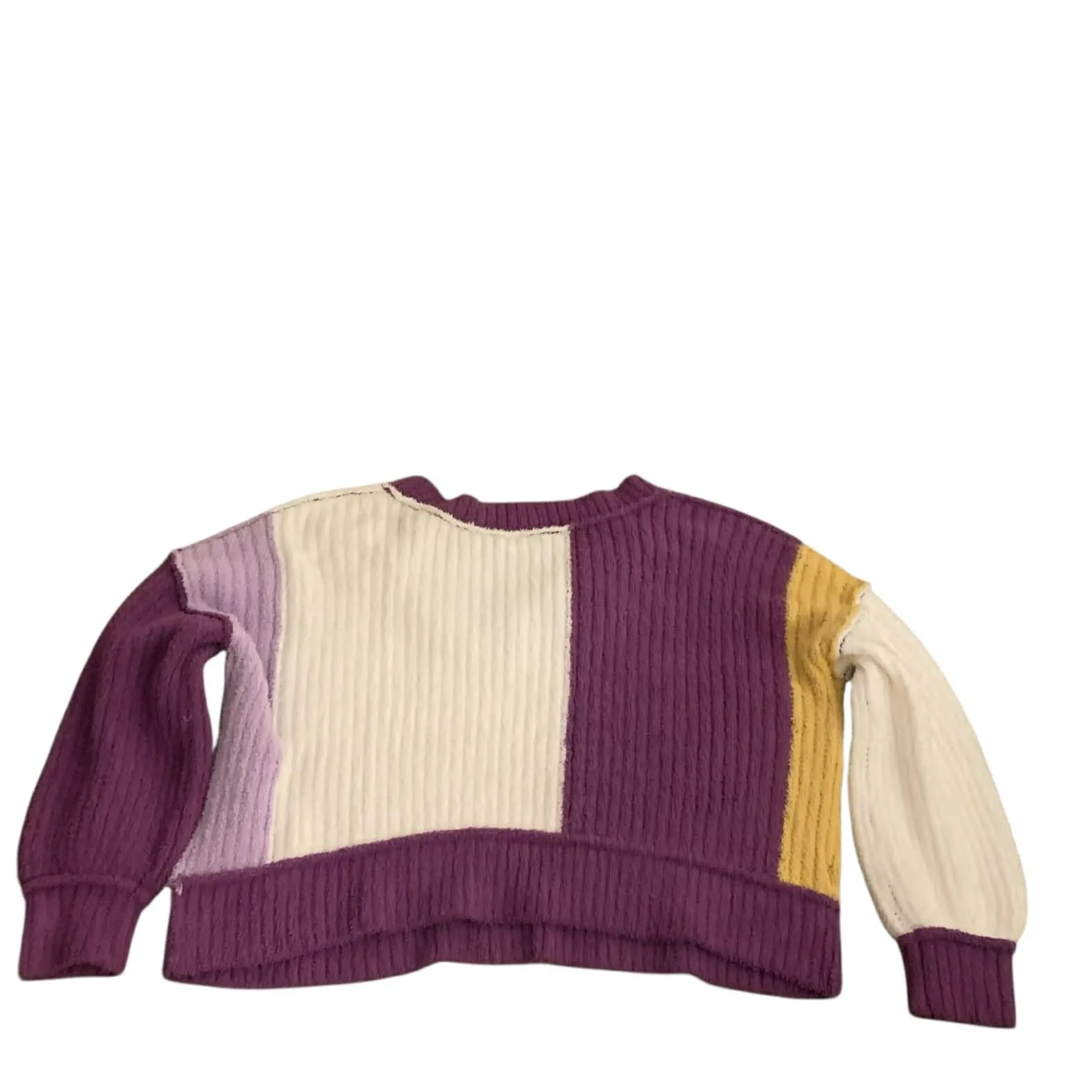 ​POL Popcorn Chenille Color Block Cozy Oversized L - Image 4