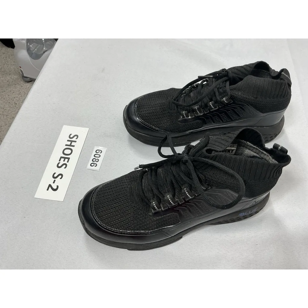 Womans Rocky Code Blue Knit Public Service Boots 7 Black - Image 2