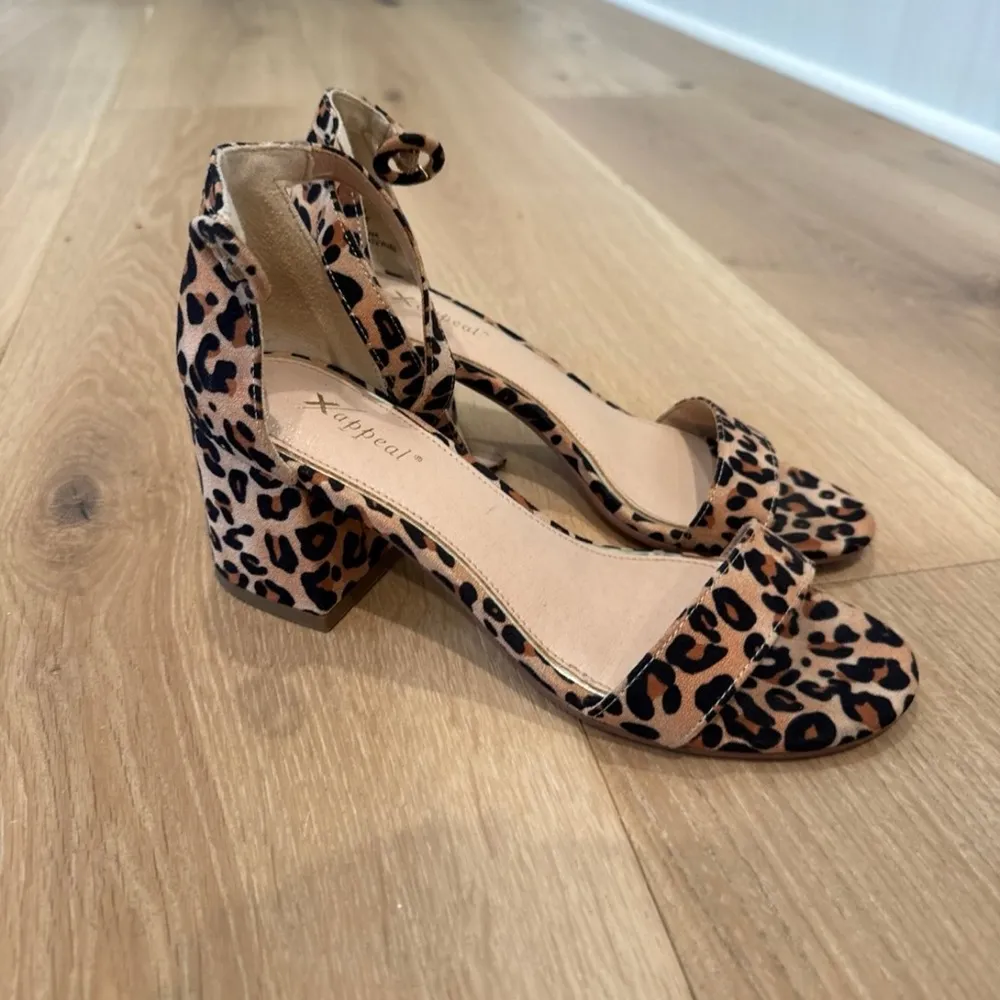 Xappeal Cheetah Print Heels - Image 3