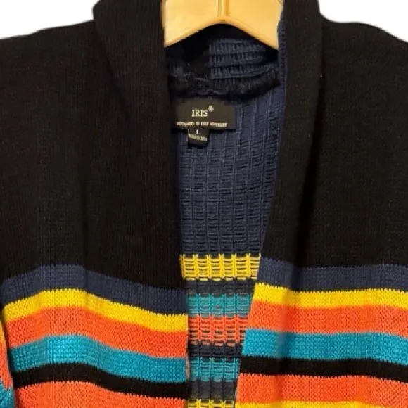 Iris Cardigan Sweater‎ with Fringe - Image 2