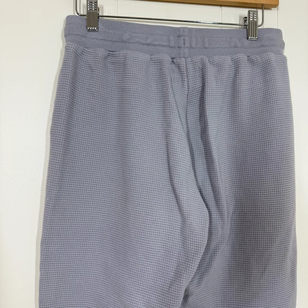 Madewell Lavender Textured Waffle Straight Sweatpants - Image 7