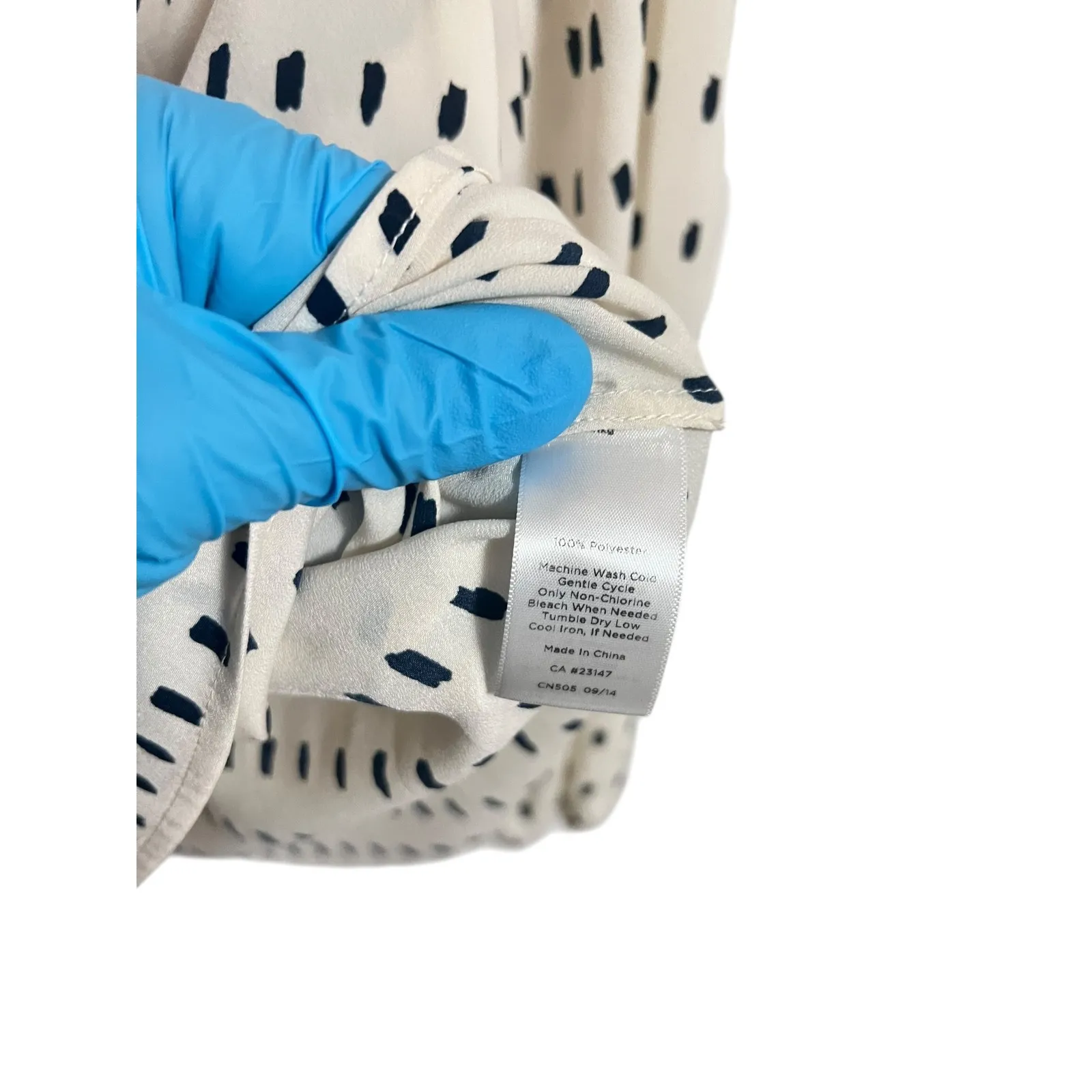 Talbots Women M Blouse Bundle Lot of 2 Long Sleeve Pullover Tops Classic Career - Image 8