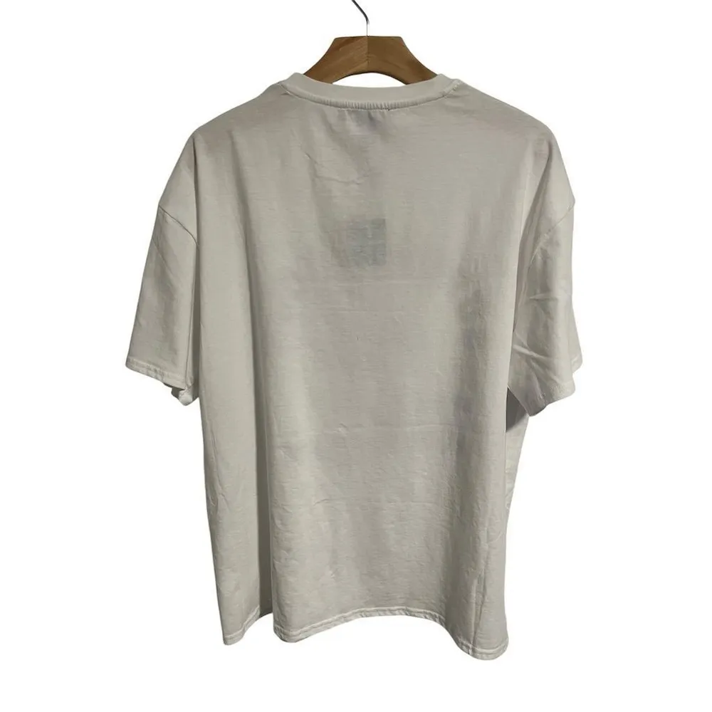 Charlotte Russe T-Shirt Women's XL White Graphic Support Your Local Cowboys NEW - Image 9